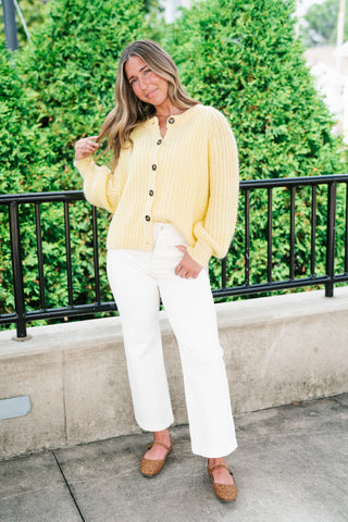 Buttercup Breeze Knit Cardigan