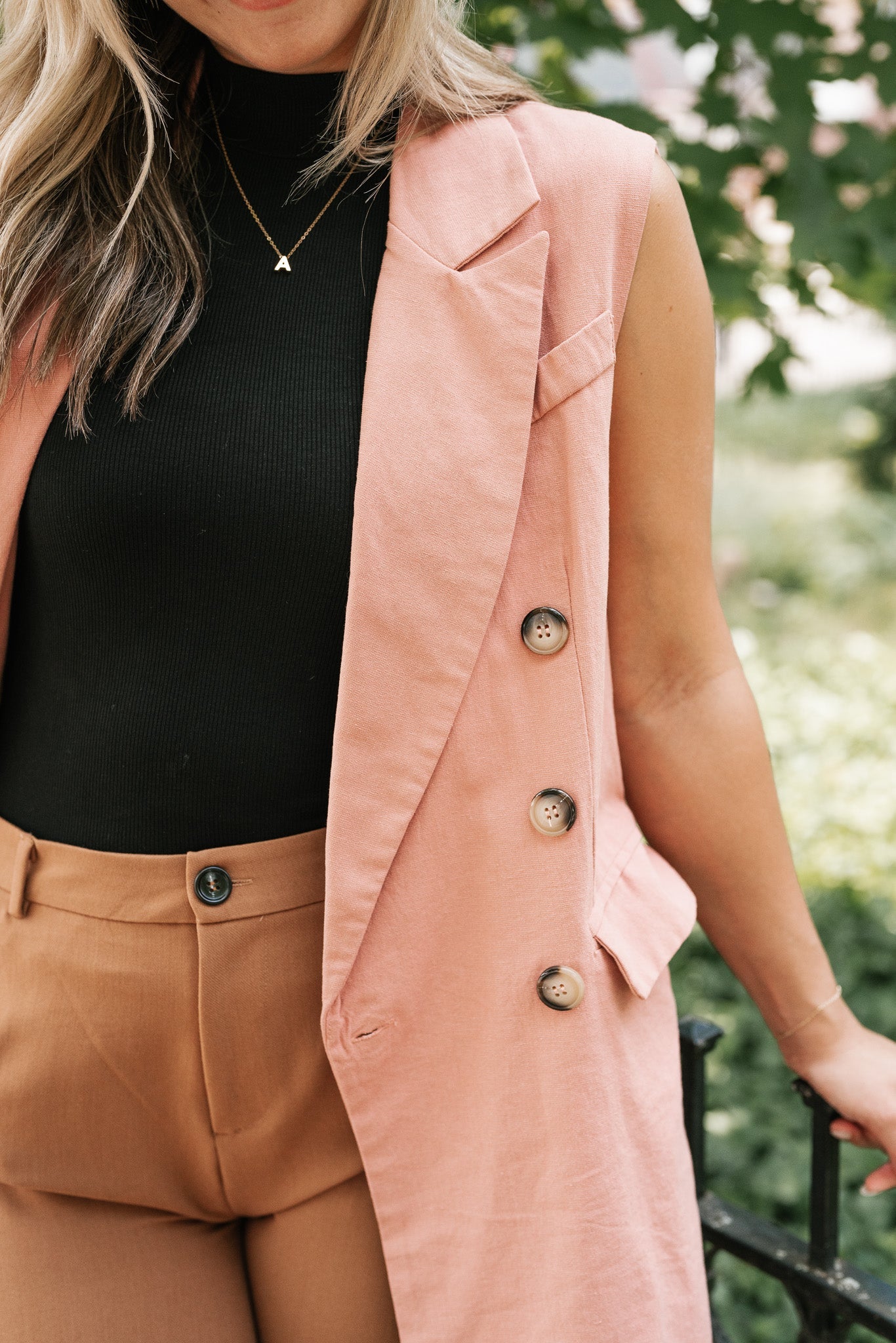 Thrive Oversized Blazer Vest
