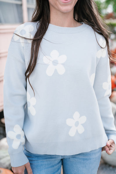 Soft Touch Floral Sweater