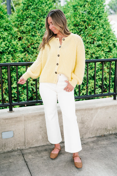 Buttercup Breeze Knit Cardigan
