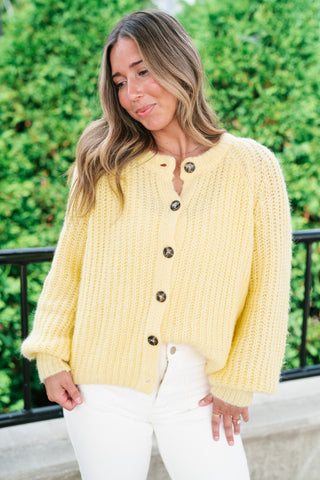 Buttercup Breeze Knit Cardigan