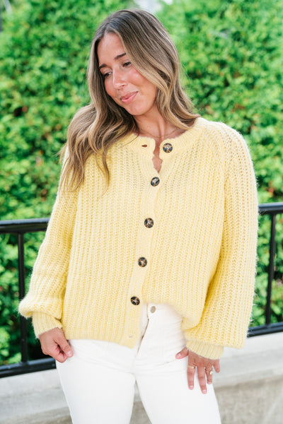 Buttercup Breeze Knit Cardigan