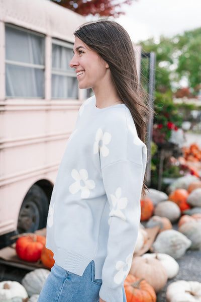 Soft Touch Floral Sweater