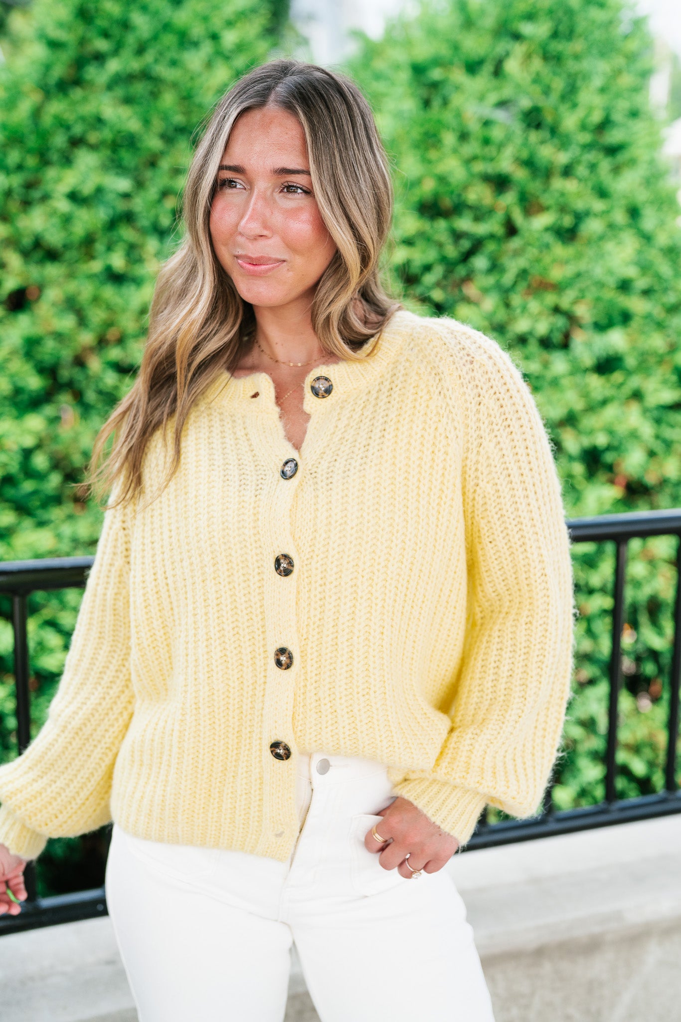 Buttercup Breeze Knit Cardigan