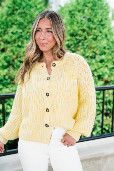 Buttercup Breeze Knit Cardigan