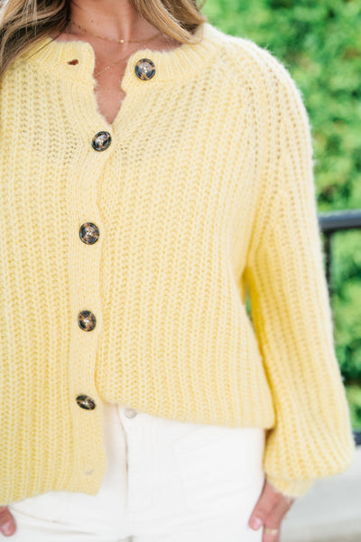 Buttercup Breeze Knit Cardigan