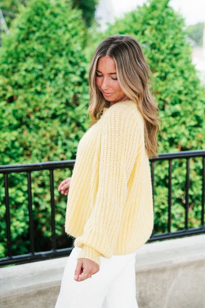 Buttercup Breeze Knit Cardigan