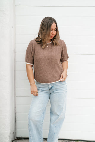 First Light Knit Sweater Top
