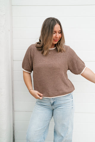 First Light Knit Sweater Top