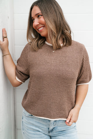 First Light Knit Sweater Top
