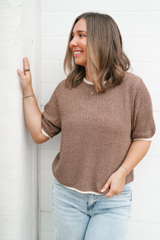 First Light Knit Sweater Top
