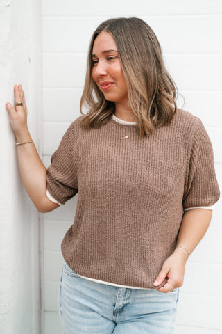 First Light Knit Sweater Top