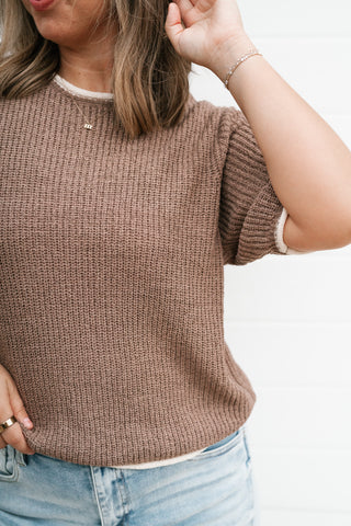 First Light Knit Sweater Top