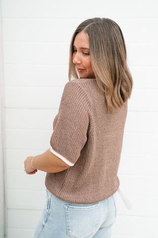 First Light Knit Sweater Top