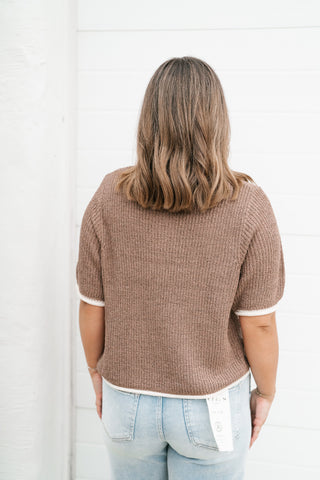 First Light Knit Sweater Top