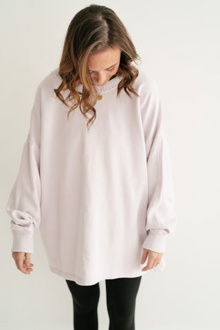 Effortless Comfort Oversized Knit Pullover Top