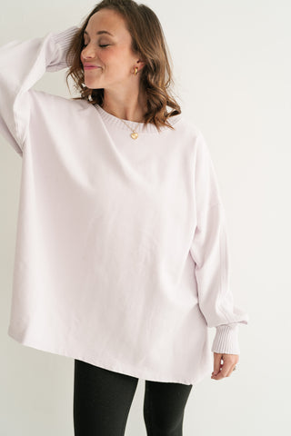 Effortless Comfort Oversized Knit Pullover Top