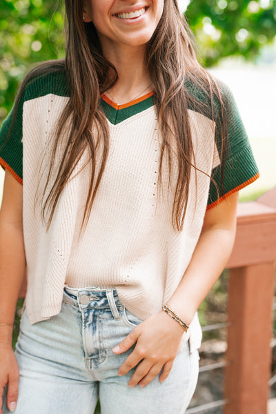 Emerson Colorblock Knit Top