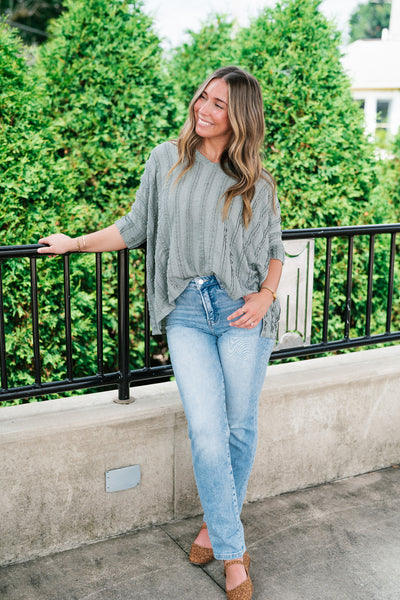 Willows Textured Relaxed Top
