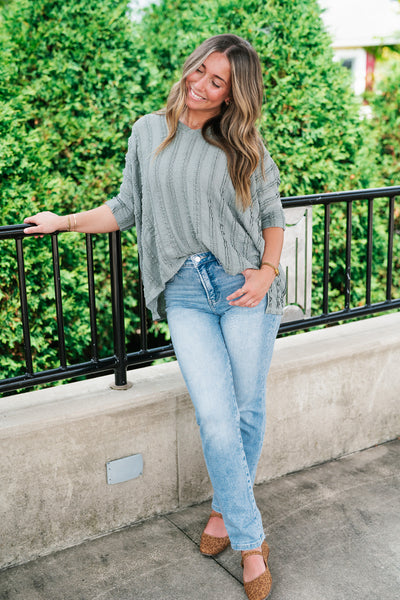 Willows Textured Relaxed Top