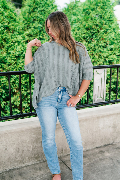 Willows Textured Relaxed Top
