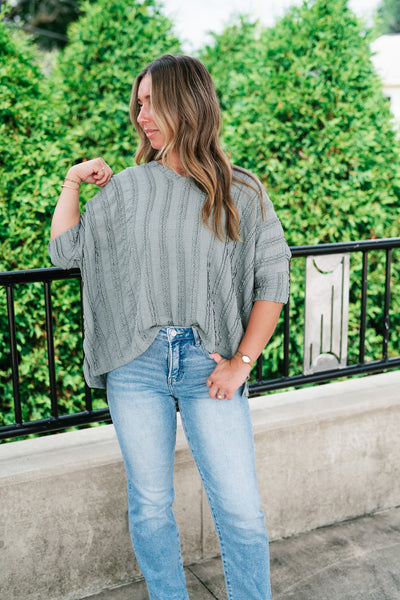 Willows Textured Relaxed Top