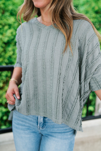 Willows Textured Relaxed Top