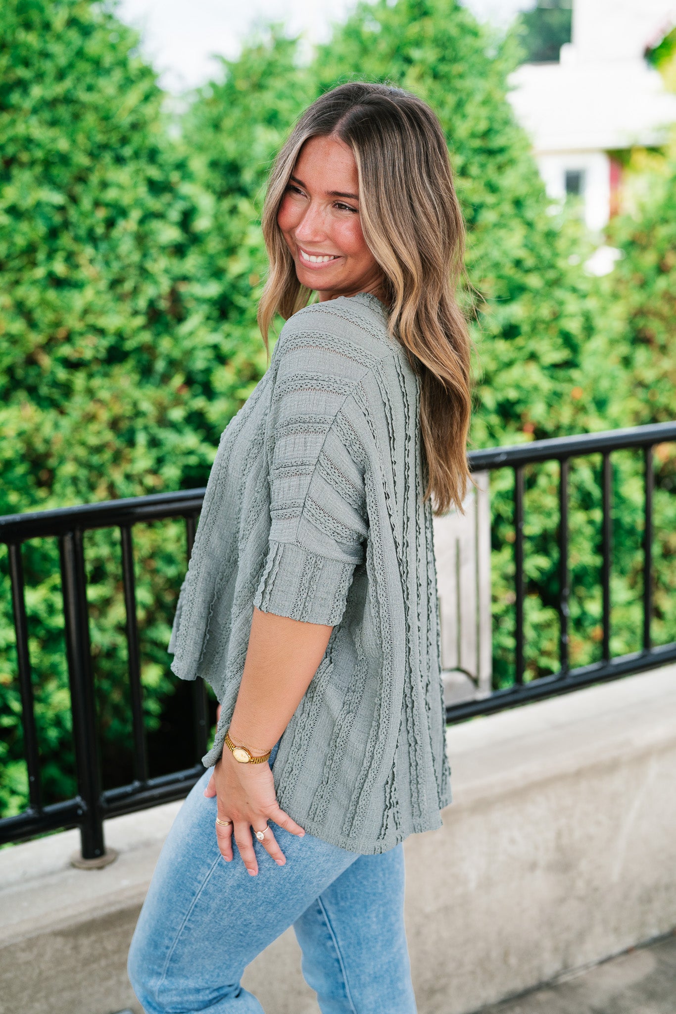 Willows Textured Relaxed Top