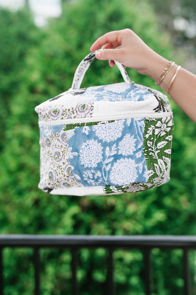Ocean Dreams Patchwork Make Up Bag