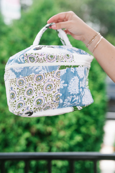 Ocean Dreams Patchwork Make Up Bag