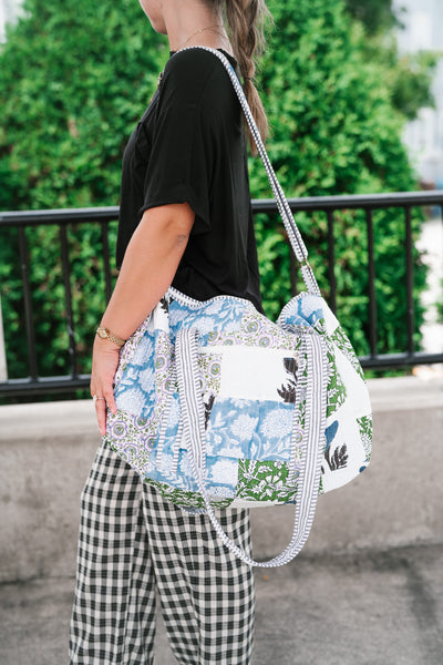 Ocean Dreams Patchwork Duffle Bag