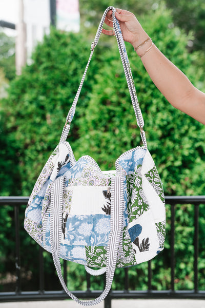 Ocean Dreams Patchwork Duffle Bag