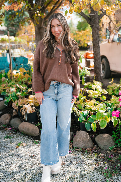 Maple Latte Sweater Top