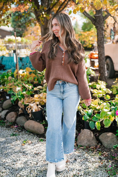 Maple Latte Sweater Top