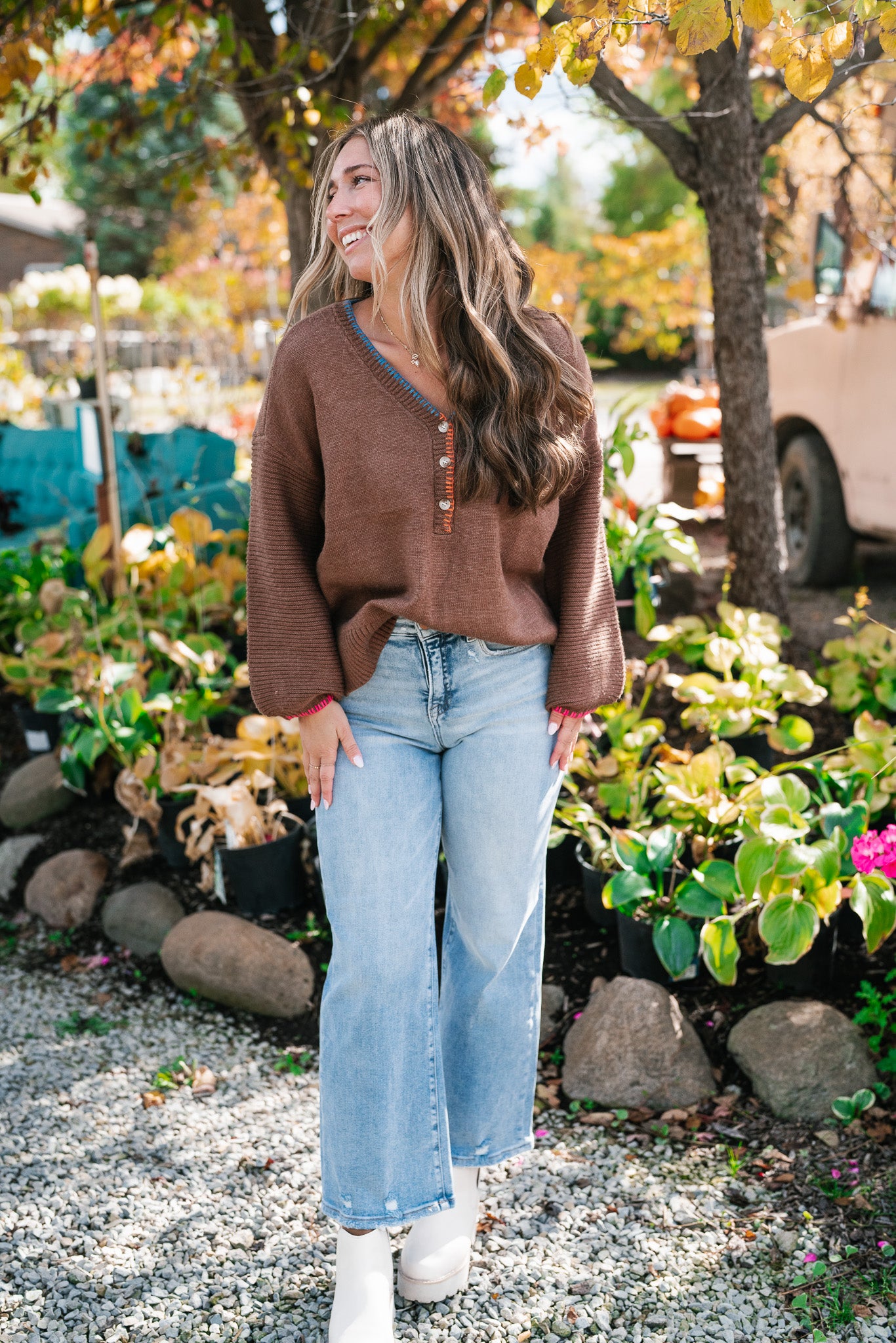 Maple Latte Sweater Top