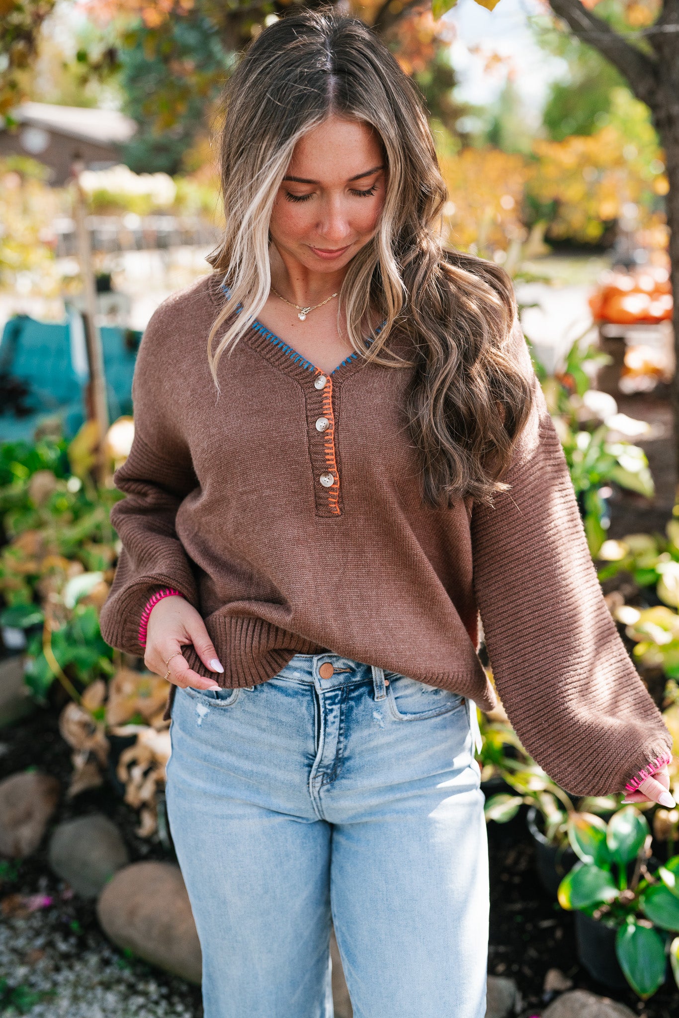 Maple Latte Sweater Top