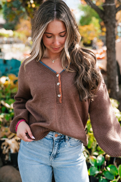 Maple Latte Sweater Top