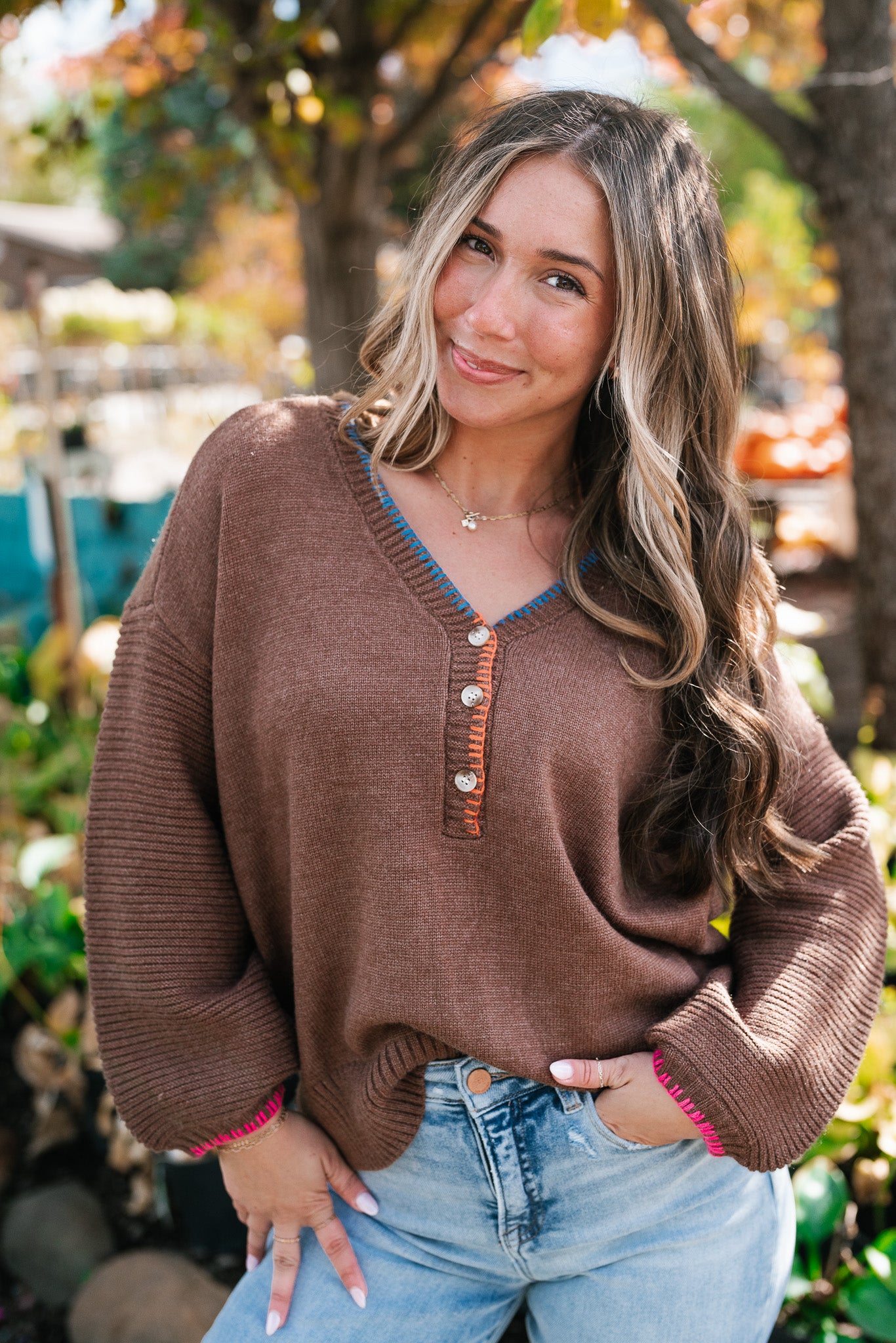 Maple Latte Sweater Top