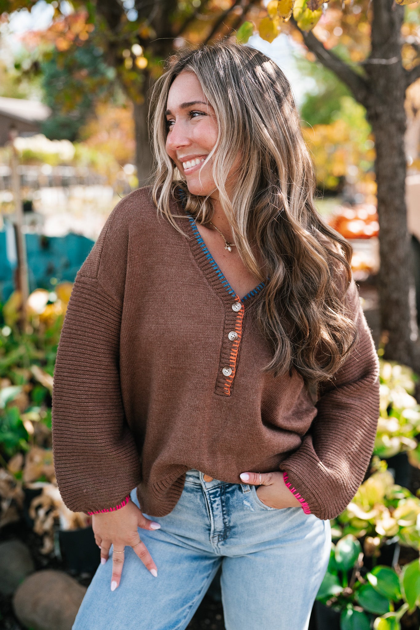 Maple Latte Sweater Top