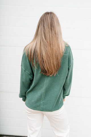 Hidden Valley Thermal Long Sleeve Top - Olive