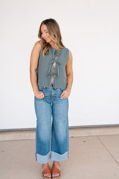 The Willow Weave Knit Vest