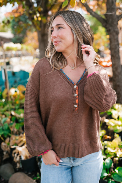 Maple Latte Sweater Top