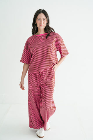 Boardwalk Days Striped Set