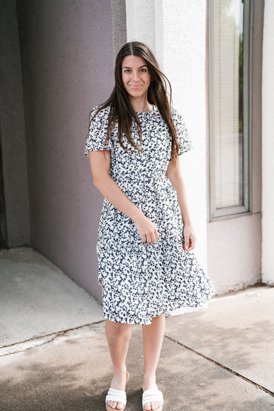 Annabell Floral Midi Dress
