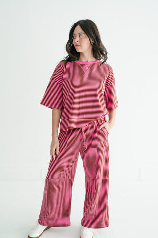 Boardwalk Days Striped Set