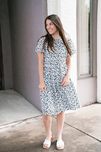 Annabell Floral Midi Dress