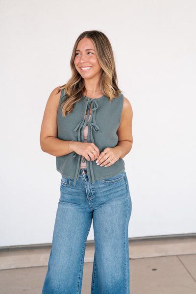 The Willow Weave Knit Vest
