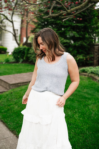 Relaxed Classic Knit Tank Top