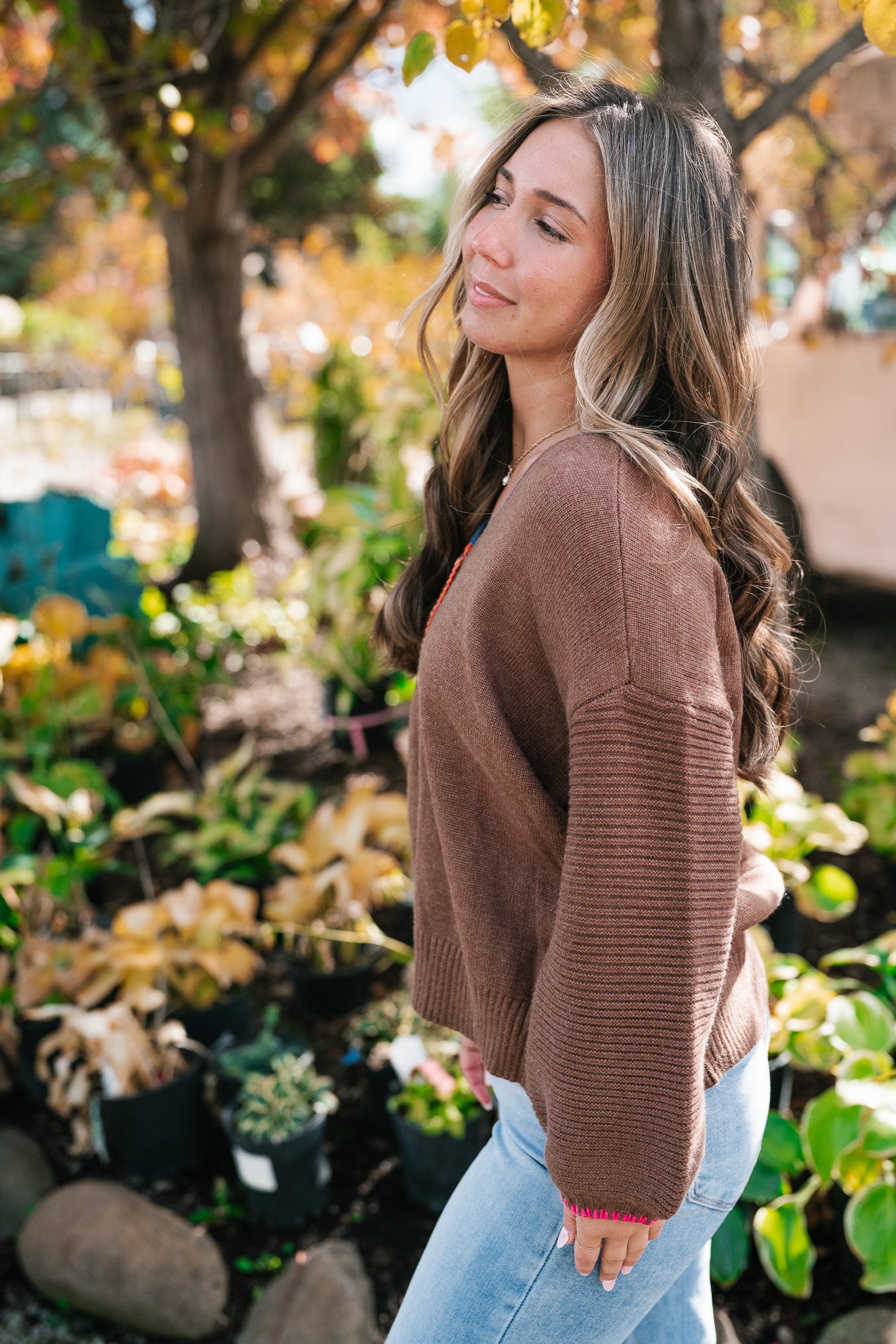 Maple Latte Sweater Top