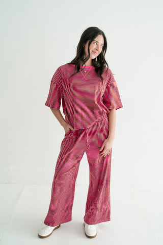 Boardwalk Days Striped Set